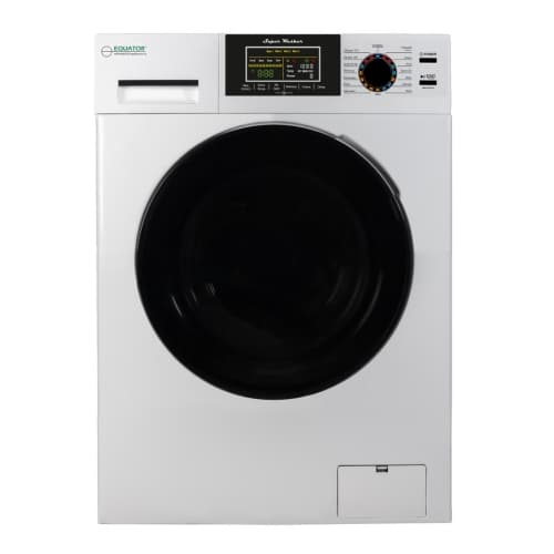 Equator Super Washer 1.9 Cu. Ft. (IEC) Compact / Portable Washer with Sanitize Cycle and Turbo/Speed Wash - White