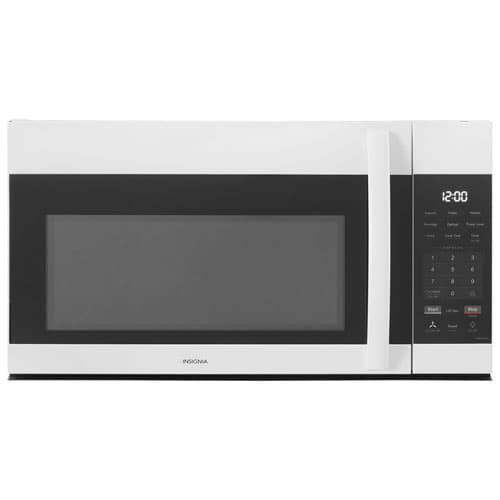 Insignia Over-The-Range Microwave - 1.7 Cu. Ft. - White - Only at Best Buy