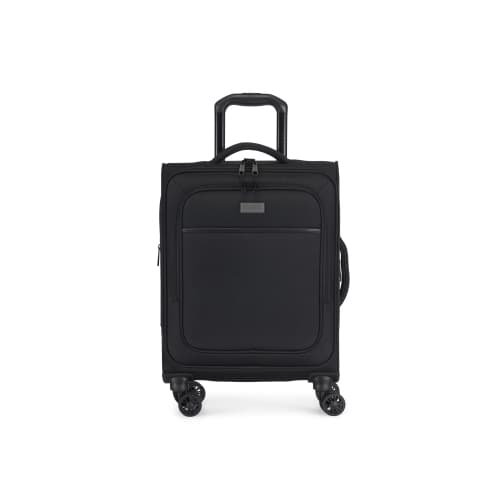 Bugatti -The Ultimate - Hardside Carry-on Luggage with Expansion - Black