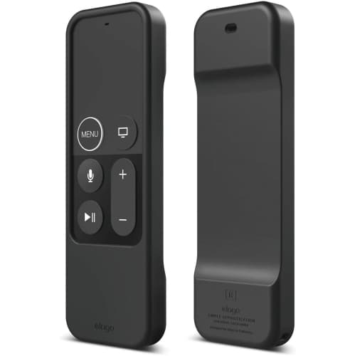 R1 Intelli Case - Compatible with Apple TV Siri Remote 4K, 4th Generation (Black) - Magnet Technology, Anti-Slip