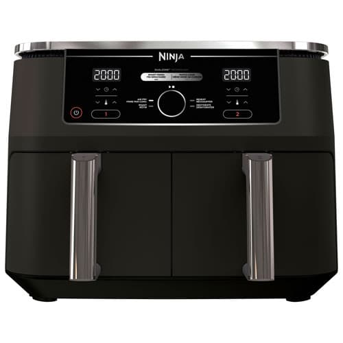 Ninja Foodi 4-in-1 Dual Zone Air Fryer - 9.46kg/10Qt - Black - Only at Best Buy