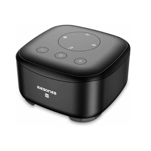 Humanized Design White Noise Machine With 24 Soothing Sounds For Nursery Black