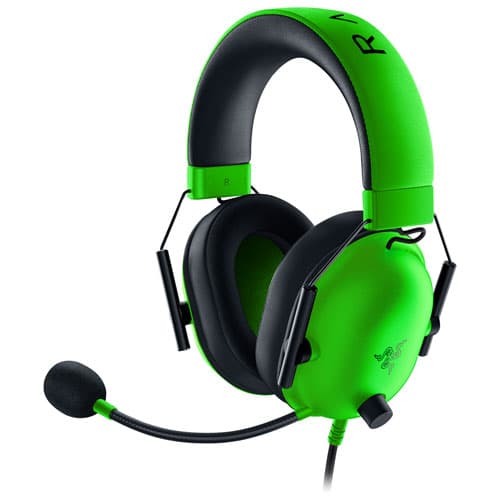 Razer Blackshark V2 X Wired Gaming Headset for PC - Green