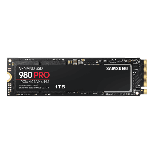 Samsung 980 PRO 1TB SSD PCIe 4.0 NVME M.2 SSD 7000MB/s Internal Solid State Drive (MZ-V8P1T0BW)