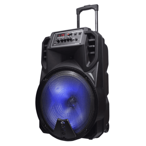 Portable DJ Speaker with LED Display
