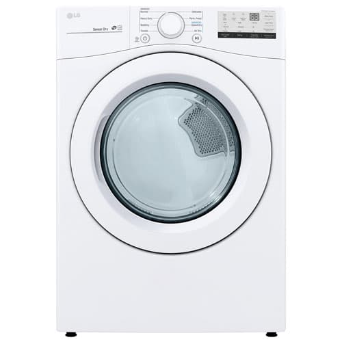 LG 7.4 Cu. Ft. Ultra Large Capacity Electric Dryer - Energy Star (DLE3400W) - White