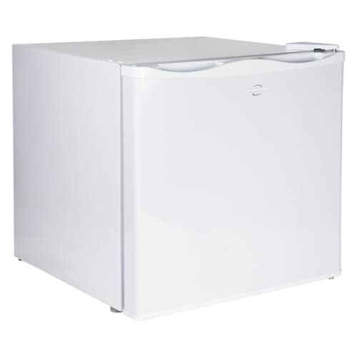 Koolatron Mini Upright Freezer 1.2 cu ft (34L) White, Manual Defrost, Flat Back, Reversible Door
