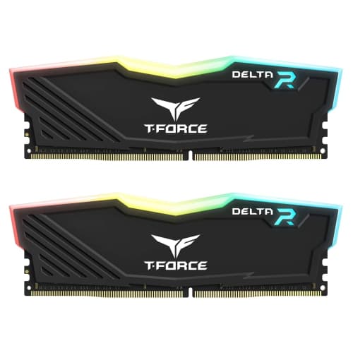 TEAMGROUP T-Force Delta RGB DDR4 32GB (2x16GB) 3200MHz (PC4-25600) CL16 Desktop Memory Module Ram