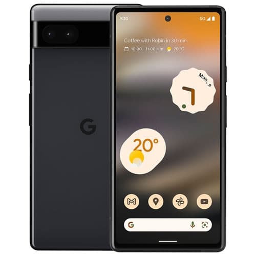 Refurbished (Good) - Google Pixel 6a 128GB - Charcoal - Unlocked