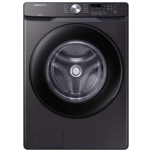 Samsung 5.2 Cu. Ft. High Efficiency Front Load Self Clean Washer - Energy Star (WF45T6000AV/A5) - Black