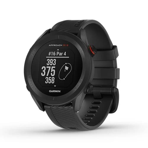 Open Box - Garmin Approach S12 Bluetooth Golf GPS Smartwatch - Black