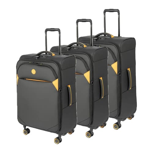 Verage Cambridge Softside Anti-Bacterial Luggage Set 18.5"+24"+29"