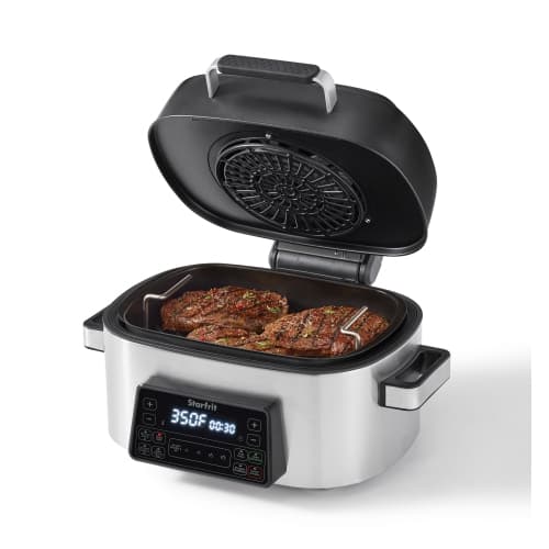 Starfrit 6L Air Fryer/Grill Oven - 7-in-1 Indoor Appliance with Digital Control