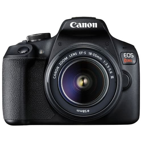 Refurbished (Good) - Canon EOS Rebel T7 DSLR Camera with 18-55mm Lens Kit