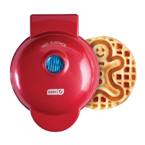 Dash Gingerbread Mini Waffle Maker - Red - 79847992