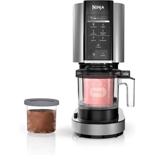 Ninja Creami Ice Cream, Sorbet & Milkshake Maker - Silver (NC301C)