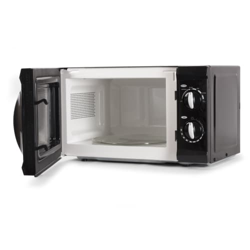 Commercial Chef Countertop Microwave Oven, 0.6 Cu. Ft, Black