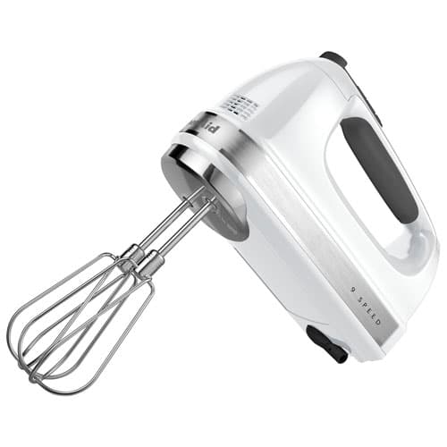 KitchenAid 9-Speed Hand Mixer (KHM926WH) - White