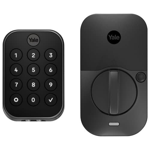 Yale Assure Lock 2 Bluetooth Smart Lock with Keypad - Black Suede