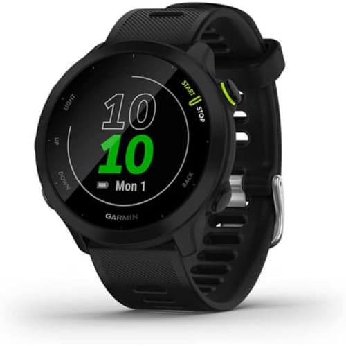 Refurbished (Excellent) - Garmin Forerunner 55 GPS Running Watch - Black