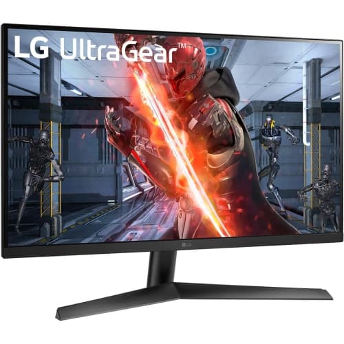 LG 27” UltraGear FHD (1920 X 1080) IPS 1ms 144Hz HDR sRGB 99%, G-SYNC Compatible & AMD FreeSync Premium Gaming Monitor