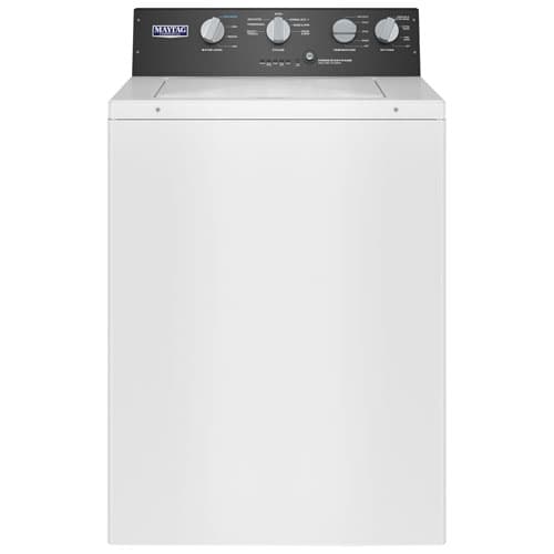 Maytag (MVWP586GW) 3.5 Cu. Ft. (IEC) High Efficiency Top Load Washer with 700 RPM Spin Speed - White