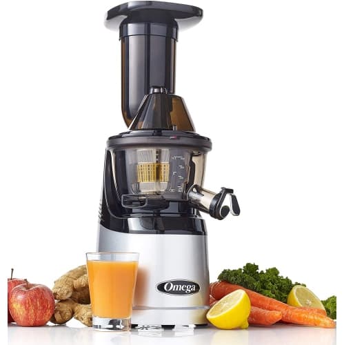 Omega MMV700S MegaMouth Vertical Low-Speed Juicer (Refurbished, Good)
