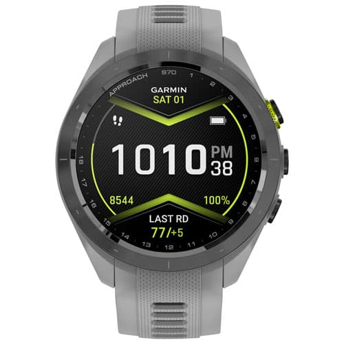 Garmin Approach S70 42mm AMOLED Bluetooth Golf GPS Smartwatch - Grey