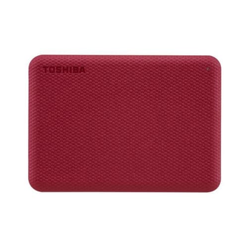 Toshiba Canvio Advance 4TB USB 3.0 External Hard Drive (HDTCA40XR3CA) - Red
