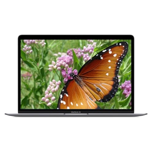 (Refurbished - Good) Macbook Air 13.3-inch (Retina, Space Gray, 1yr Warranty) 1.6GHZ Dual Core i5 (2019) MVFJ2LL/A 512GB Flash 16GB RAM 2560x1600 Mac OS