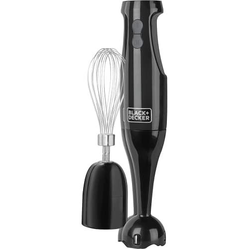 Black + Decker - 2 Speed Immersion Blender, Stainless Steel Blade, 200 Watts, Black