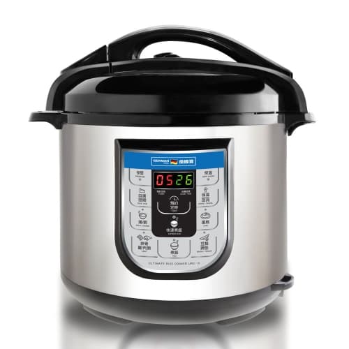 German Pool® 120V 8 Litre Ultimate Digital Multi- Functional, Stainless Steel, Programmable Pressure Rice cooker. Free Shipping