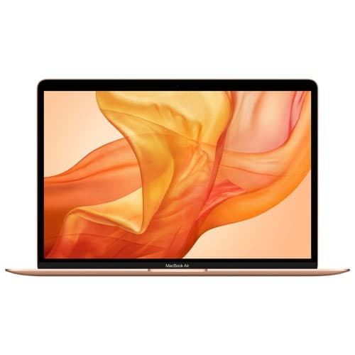 Refurbished (Fair) - Apple MacBook Air 13.3" w/ Touch ID (2020) - Gold (Intel Core i3 1.1GHz/256GB SSD/8GB RAM) -En