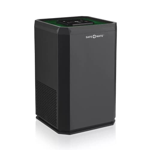 Safe+mate True Hepa Air Purifier 210 Sqft - Black