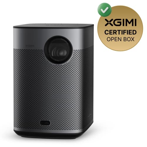 Open Box - XGIMI Halo+ FHD Home Theatre Projector, Portable for Outdoor Use, 4K Video Ready, Bluetooth/Wifi/Speaker, Full Warranty, Like-New
