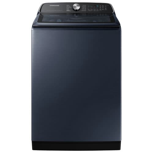 Samsung 6.2 Cu. Ft. Top Load Impeller Washer (WA54CG7150ADA4) - Brushed Navy