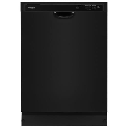 Whirlpool 24" 57dB Built-In Dishwasher (WDF341PAPB) - Black