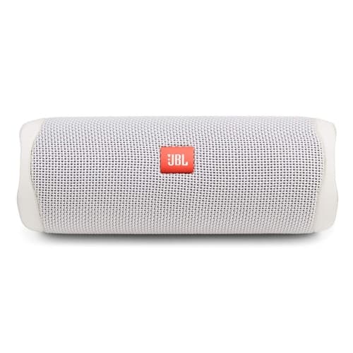 FLIP 5 Waterproof Portable Bluetooth Speaker - White (Renewed)
