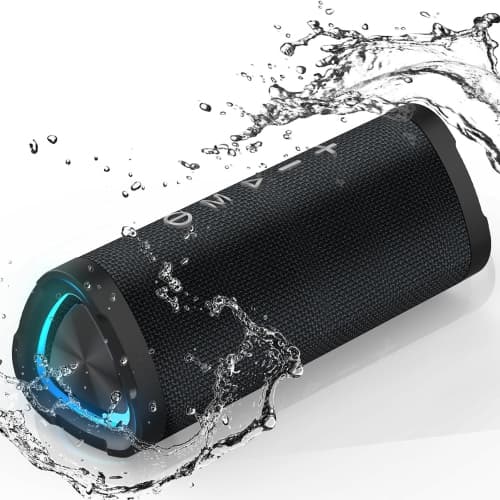 Bluetooth Speakers - V40 Portable Wireless Speaker V5.0 with 24W Loud Stereo Sound, TWS, 24H Playtime & IPX7 Waterproof, Suitable for Travel, Home&Outdoors