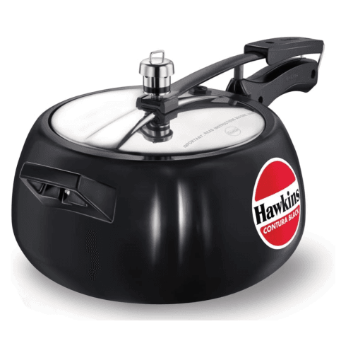 Hawkins CB50 Hard Anodized Pressure Cooker, 5-Liter