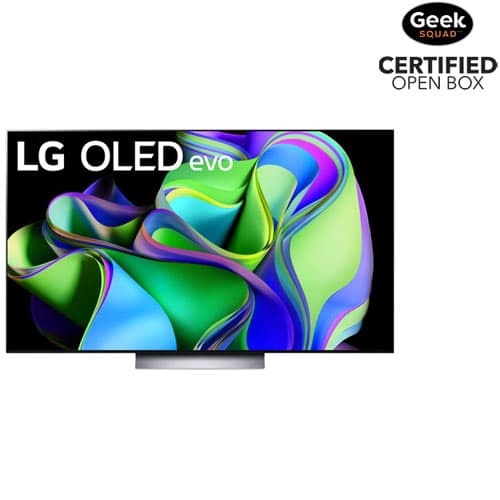 Open Box - LG 77" C3 Series 4K UHD HDR OLED evo 120Hz Dolby Vision/Atmos webOS Smart TV (OLED77C3PUA) - 2023 - Great for Movies & Gaming