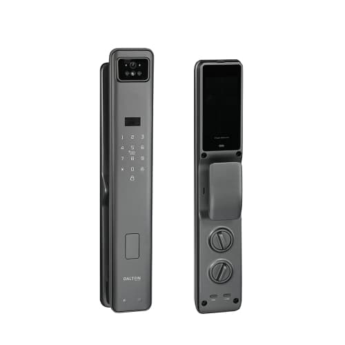 DALTON SMART LOCKS Smart Lock Fingerprint Wi-Fi Deadbolt Camera 3D Face and Finger Vein Recognition Gray Google & Alexa