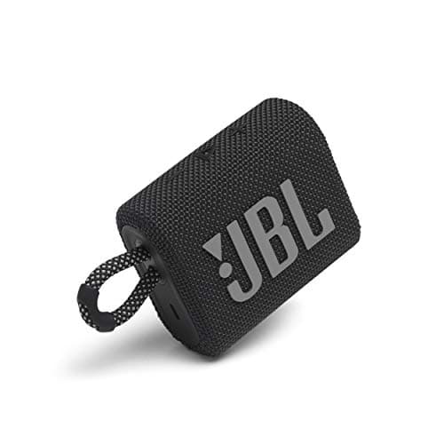 GO3 Portable Waterproof Wireless Speaker Black (Renewed)
