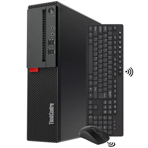 Refurbished (Good) - Desktop PC Lenovo ThinkCentre M710s SFF Computer (Intel Core i7 Processor/ 512GB SSD/ 16GB DDR4 RAM/ Windows 11 Pro) WiFi Bluetooth