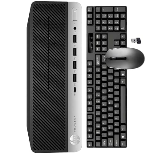 Refurbished (Good) - Powerfull Desktop PC HP ProDesk 600 G3 SFF Computer (Intel Core i5 Processor/ 1TB SSD/ 16GB DDR4 RAM/ Windows 10 Pro) - Professional Grade PC