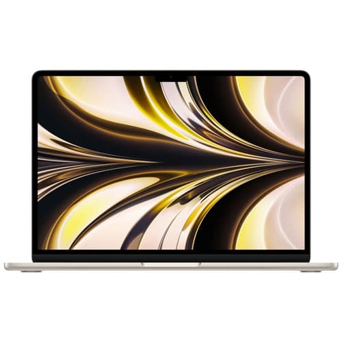 Refurbished (Excellent) - Apple MacBook Air 13.6" w/ Touch ID (2022) - Starlight (Apple M2 Chip/256GB SSD/8GB RAM) -Eng