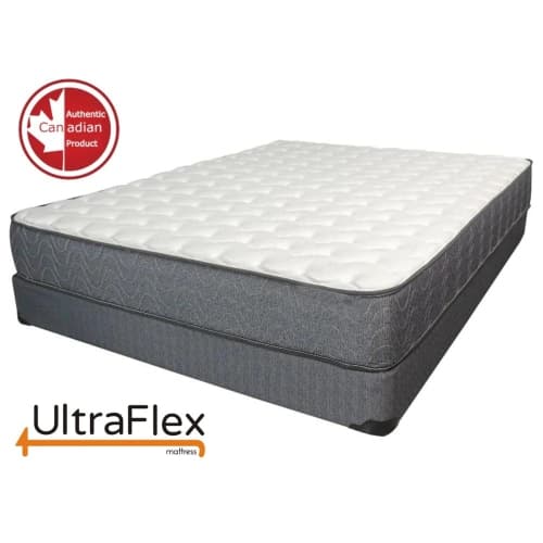 UltraFlex MAJESTIC- Medium Firm Mattress with Premium Cool Gel Memory Foam, Supportive Comfort for Pressure Relief and Cool Sleep, (Made in Canada)-Double/Full Size