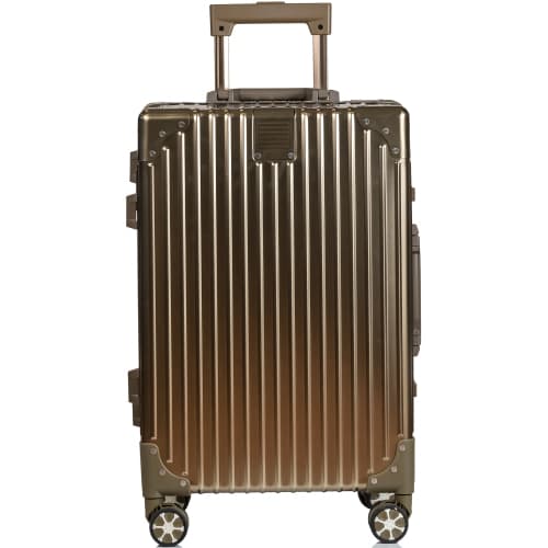 CHAMPS Elite Collection Aluminum Carry-on Luggage Case