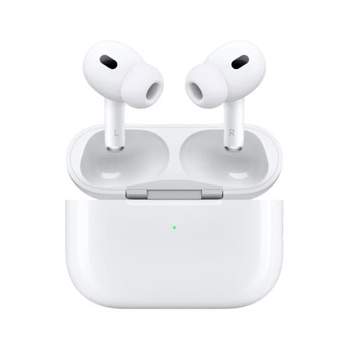 Open Box - Apple AirPods Pro (2nd generation) Noise Cancelling True Wireless Earbuds with USB-C MagSafe Charging Case