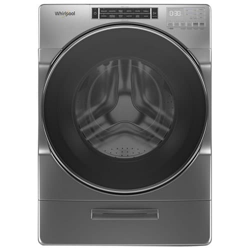 Open Box - Whirlpool 5.8 Cu. Ft. Front Load Washer (WFW8620HC) - Chrome Shadow - Perfect Condition